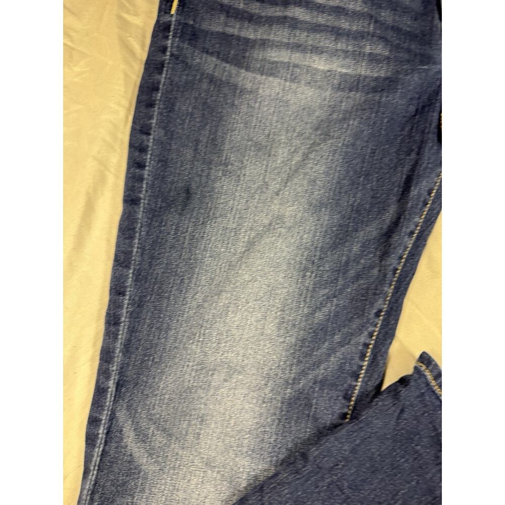 Levi Strauss Signature Modern Straight Jeans Womens 12 Medium Wash Stretch - Picture 10 of 16
